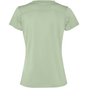 Slam short sleeve women's sports t-shirt, Mist Green (T-shirt, mixed fiber, synthetic)