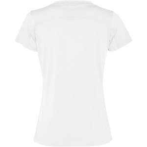 Slam short sleeve women's sports t-shirt, White (T-shirt, mixed fiber, synthetic)