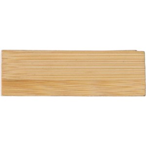 Small bamboo stapler Gordon, brown (Office desk equipment)