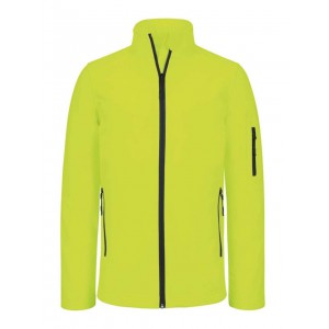 SOFTSHELL JACKET, Fluorescent Yellow (Jackets)