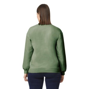 SOFTSTYLE(r) MIDWEIGHT FLEECE ADULT CREWNECK, Military Green (Pullovers)