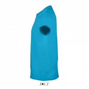 SOL'S <I>IMPERIAL</I> - MEN'S ROUND COLLAR T-SHIRT, Aqua (T-shirt, 90-100% cotton)