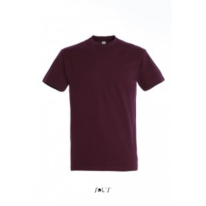 SOL'S <I>IMPERIAL</I> - MEN'S ROUND COLLAR T-SHIRT, Burgundy (T-shirt, 90-100% cotton)