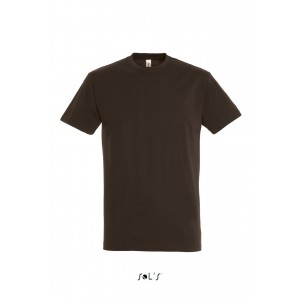 SOL'S <I>IMPERIAL</I> - MEN'S ROUND COLLAR T-SHIRT, Chocolate (T-shirt, 90-100% cotton)