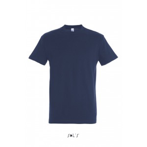 SOL'S <I>IMPERIAL</I> - MEN'S ROUND COLLAR T-SHIRT, French Navy (T-shirt, 90-100% cotton)