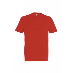 SOL'S <I>IMPERIAL</I> - MEN'S ROUND COLLAR T-SHIRT, Hibiscus (T-shirt, 90-100% cotton)