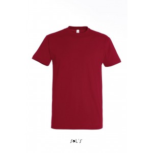 SOL'S <I>IMPERIAL</I> - MEN'S ROUND COLLAR T-SHIRT, Tango Red (T-shirt, 90-100% cotton)