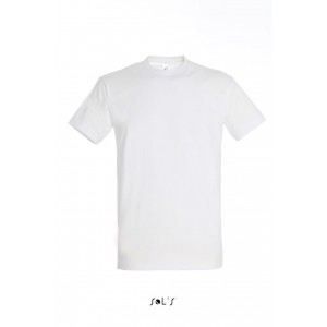 SOL'S <I>IMPERIAL</I> - MEN'S ROUND COLLAR T-SHIRT, White (T-shirt, 90-100% cotton)