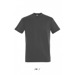 SOL'S <I>IMPERIAL</I> - MEN'S ROUND COLLAR T-SHIRT, Zinc (T-shirt, 90-100% cotton)