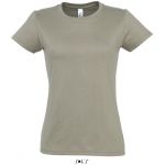 SOL'S <I>IMPERIAL</I> WOMEN - ROUND COLLAR T-SHIRT, Khaki (SO11502KH)