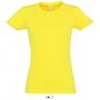 SOL'S <I>IMPERIAL</I> WOMEN - ROUND COLLAR T-SHIRT, Lemon