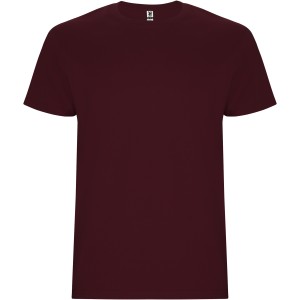 Stafford short sleeve men's t-shirt, Garnet (T-shirt, 90-100% cotton)
