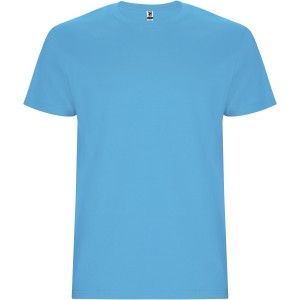 Stafford short sleeve men's t-shirt, Turquois (T-shirt, 90-100% cotton)