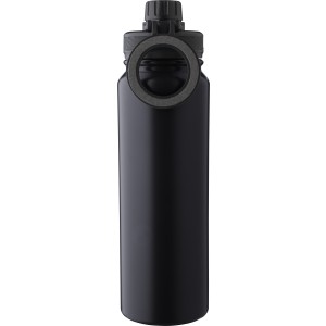 Stainless steel double walled bottle (800 ml) Zinnia, black (Thermos)
