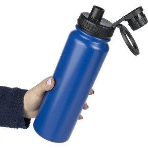 Stainless steel double walled bottle (800 ml) Zinnia, cobalt (Thermos)
