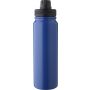 Stainless steel double walled bottle (800 ml) Zinnia, cobalt