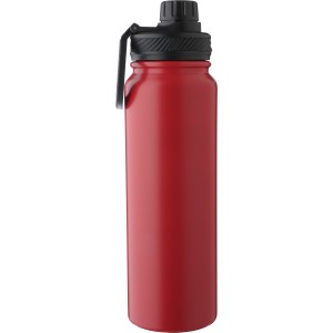 Stainless steel double walled bottle (800 ml) Zinnia, red (Thermos)