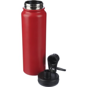 Stainless steel double walled bottle (800 ml) Zinnia, red (Thermos)