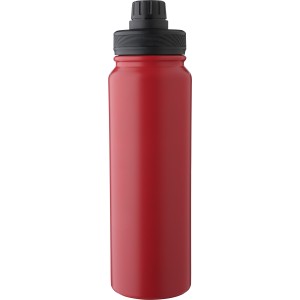 Stainless steel double walled bottle (800 ml) Zinnia, red (Thermos)