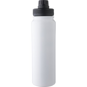 Stainless steel double walled bottle (800 ml) Zinnia, white (Thermos)