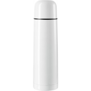 Stainless steel double walled flask Mona, white (Thermos)