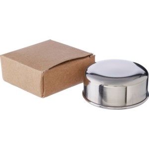 Stainless steel foldable cup Annette, silver (Glasses)