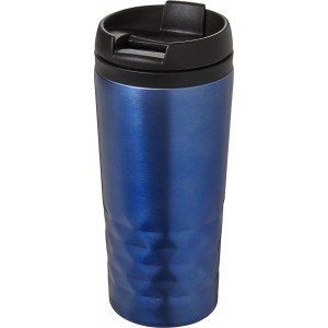 Stainless steel mug Lorraine, blue (Glasses)