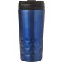 Stainless steel mug Lorraine, blue