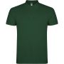Star short sleeve men's polo, Bottle green