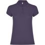Star short sleeve women's polo, Lilac