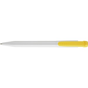 Stilolinea ballpen, yellow (Plastic pen)
