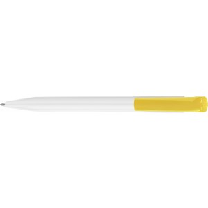 Stilolinea S45 ABS ballpoint pen, yellow (Plastic pen)