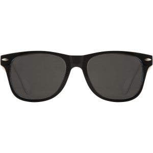 Sun Ray sunglasses with two coloured tones, White, solid black (Sunglasses)