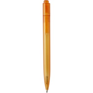 Thalaasa ocean-bound plastic ballpoint pen, Orange (Plastic pen)