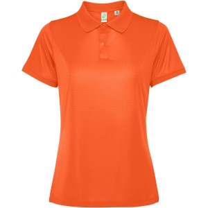 Tormo short sleeve women's polo, Fire orange