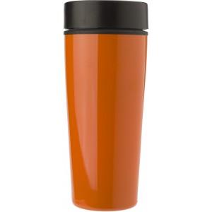 Travel mug (450ml), orange (Glasses)