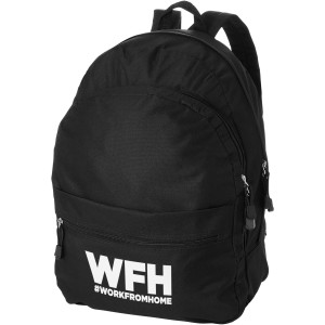 Trend backpack, solid black (Backpacks)