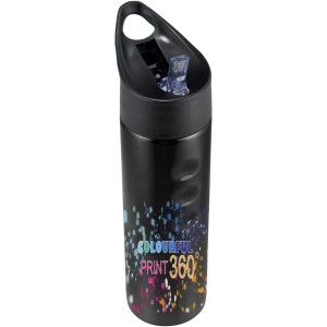 Trixie 750 ml stainless steel sport bottle, solid black (Sport bottles)