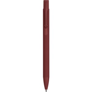 Recycled aluminium ballpen Gladys, burgundy