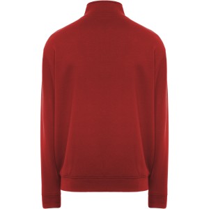 Ulan unisex full zip sweater, Red (Pullovers)