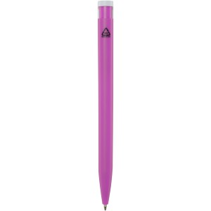 Unix recycled plastic ballpoint pen, Magenta (Plastic pen)