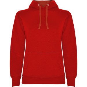 Urban women's hoodie, Red (Pullovers)