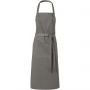 Viera apron with 2 pockets, Light grey