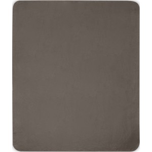 Willow RPET polar fleece blanket, Anthracite (Blanket)