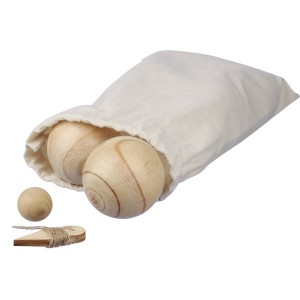 Wooden ball game set Quillian, brown (Games)
