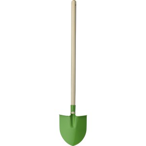 Wooden garden shovel Marigold, light green (Gardening)