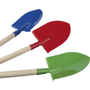 Wooden garden shovel Marigold, light green (Gardening)