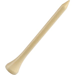 Wooden golf tees Nyssa, brown (Sports equipment)