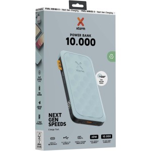 Xtorm FS510 Fuel Series 10.000 mAh 20W power bank, Aqua blue (Powerbanks)