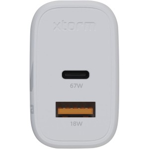 Xtorm XEC067 GaN2 Ultra 67W wall charger, White (Eletronics cables, adapters)